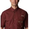Columbia Mens Sharptail Short Sleeve ShirtSharptail Short Sleeve Shirt(Red Rocks/Rt Edge)
