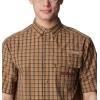 Columbia Mens Sharptail Short Sleeve ShirtSharptail Short Sleeve Shirt(Sahara Deer Stand Check)