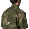 Columbia Mens Sharptail Short Sleeve ShirtSharptail Short Sleeve Shirt(Surplus Green Migration Print)