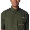 Columbia Mens Sharptail Short Sleeve ShirtSharptail Short Sleeve Shirt(Surplus Green/Rt Edge)