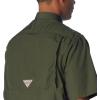Columbia Mens Sharptail Short Sleeve ShirtSharptail Short Sleeve Shirt(Surplus Green/Rt Edge)