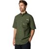 Columbia Mens Sharptail Short Sleeve ShirtSharptail Short Sleeve Shirt(Surplus Green/Timberwoods Camo)