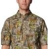 Columbia Mens Sharptail Short Sleeve ShirtSharptail Short Sleeve Shirt(Timberwoods Camo/Flax)