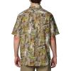 Columbia Mens Sharptail Short Sleeve ShirtSharptail Short Sleeve Shirt(Timberwoods Camo/Flax)