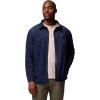 Columbia Men’s Steens Mountain Solid Shirt Jacket(Collegiate Navy)