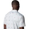 Columbia Men’s Super Slack Tide II Stretch Polo(Cool Grey Starcast)