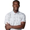 Columbia Men’s Super Slack Tide II Stretch Polo(Cool Grey Starcast)