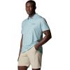 Columbia Men’s Super Slack Tide II Stretch Polo(Crushed Blue Poppin)