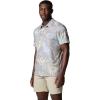 Columbia Men’s Super Slack Tide II Stretch Polo(Lemon Wash Tarpon Trek)