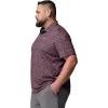Columbia Men’s Super Slack Tide II Stretch Polo(Nocturnal Fish Nation)