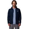 Columbia Men’s Sweater Weather Full Zip, Collegiate Navy Heather, Medium