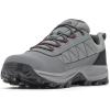 Columbia Mens Transverse Hike Low(Titanium Grey Steel/Mountain Red)