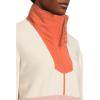 Columbia, Womens, Sequoia Grove™ 1/2 Zip Fleece(Chalk/Eraser Pink/Tuscan)