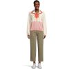 Columbia, Womens, Sequoia Grove™ 1/2 Zip Fleece(Chalk/Eraser Pink/Tuscan)