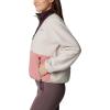 Columbia, Womens, Sequoia Grove™ 1/2 Zip Fleece(Dark Stone/Pink Agave)