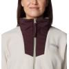 Columbia, Womens, Sequoia Grove™ 1/2 Zip Fleece(Dark Stone/Pink Agave)