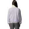 Columbia, Womens, Sequoia Grove™ 1/2 Zip Fleece(Lavender Pearl/Stormwatch/Citron Haze)