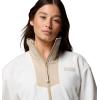 Columbia, Womens, Sequoia Grove™ 1/2 Zip Fleece(Sea Salt/Dark Stone/Ancient Fossil)
