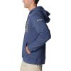 Columbia mens Phg Game Flag Ii HoodieHooded Sweatshirt(Zinc  Dark Stone Dog Flag)