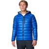 Columbia Men’s Arctic Crest Down Hooded Jacket(Mountain Blue)
