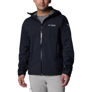 Columbia Mens Ampli-Dry II Shell, Everblue(Black)