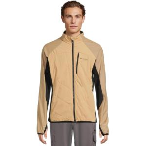 Columbia Men’s Arctic Crest Hybrid Full Zip(Canoe/Black)