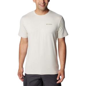 Columbia Men’s Kwick Hike Back Graphic Short Sleeve Tee(Dark Stone/Naturally Boundless)