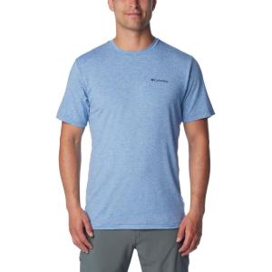 Columbia Men’s Kwick Hike Back Graphic Short Sleeve Tee(Skyler Heather/Mountainair)