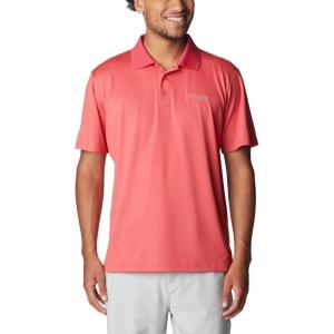 Columbia Men’s Low Drag Offshore Polo(Sunset Red)