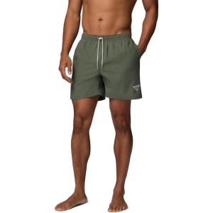 Columbia Mens PFG Ramble Quick Dry Swim Short(Cypress/Dark Stone)