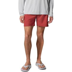 Columbia Mens PFG Ramble Quick Dry Swim Short(Dusty Crimson)