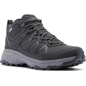 Columbia Men’s Peakfreak Rush Mid Outdry Hiking Shoes(Dark Grey/Monument)