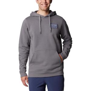 Columbia Men’s Pfg Castback Hoodie(City Grey/Nocturnal)
