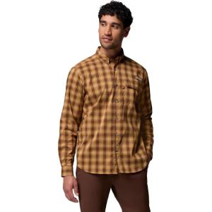 Columbia Men’s Sharptail Long Sleeve Yarn Dye Shirt(Maple Sugar Triple Check)