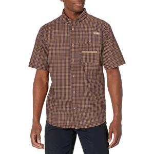 Columbia Mens Sharptail Short Sleeve ShirtSharptail Short Sleeve Shirt(Flax Gingham)