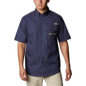 Columbia Mens Sharptail Short Sleeve ShirtSharptail Short Sleeve Shirt(Nocturnal/Rt Edge)