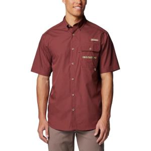 Columbia Mens Sharptail Short Sleeve ShirtSharptail Short Sleeve Shirt(Red Rocks/Timberwoods Camo)