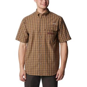 Columbia Mens Sharptail Short Sleeve ShirtSharptail Short Sleeve Shirt(Sahara Deer Stand Check)