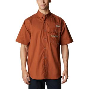 Columbia Mens Sharptail Short Sleeve ShirtSharptail Short Sleeve Shirt(Wood/Real Tree Edge)