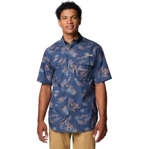 Columbia Mens Sharptail Short Sleeve ShirtSharptail Short Sleeve Shirt(Zinc Retrodeer)