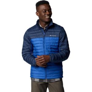 Columbia Men’s Silver Falls II Jacket(Mountain Blue/Collegiate Navy)