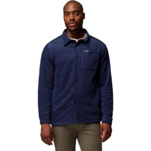 Columbia Men’s Steens Mountain Solid Shirt Jacket(Collegiate Navy)