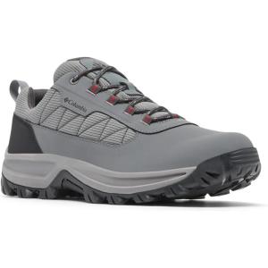 Columbia Mens Transverse Hike Low(Titanium Grey Steel/Mountain Red)