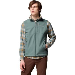 Columbia mens Phg Ascender II Softshell Vest(Pond/Timberwoods Camo)