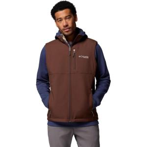 Columbia mens Phg Ascender II Softshell Vest(Tobacco/Timberwoods Camo)
