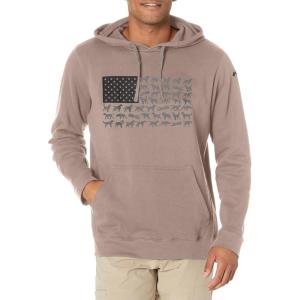 Columbia mens Phg Game Flag Ii HoodieHooded Sweatshirt(Iron/Black Dog Flag)