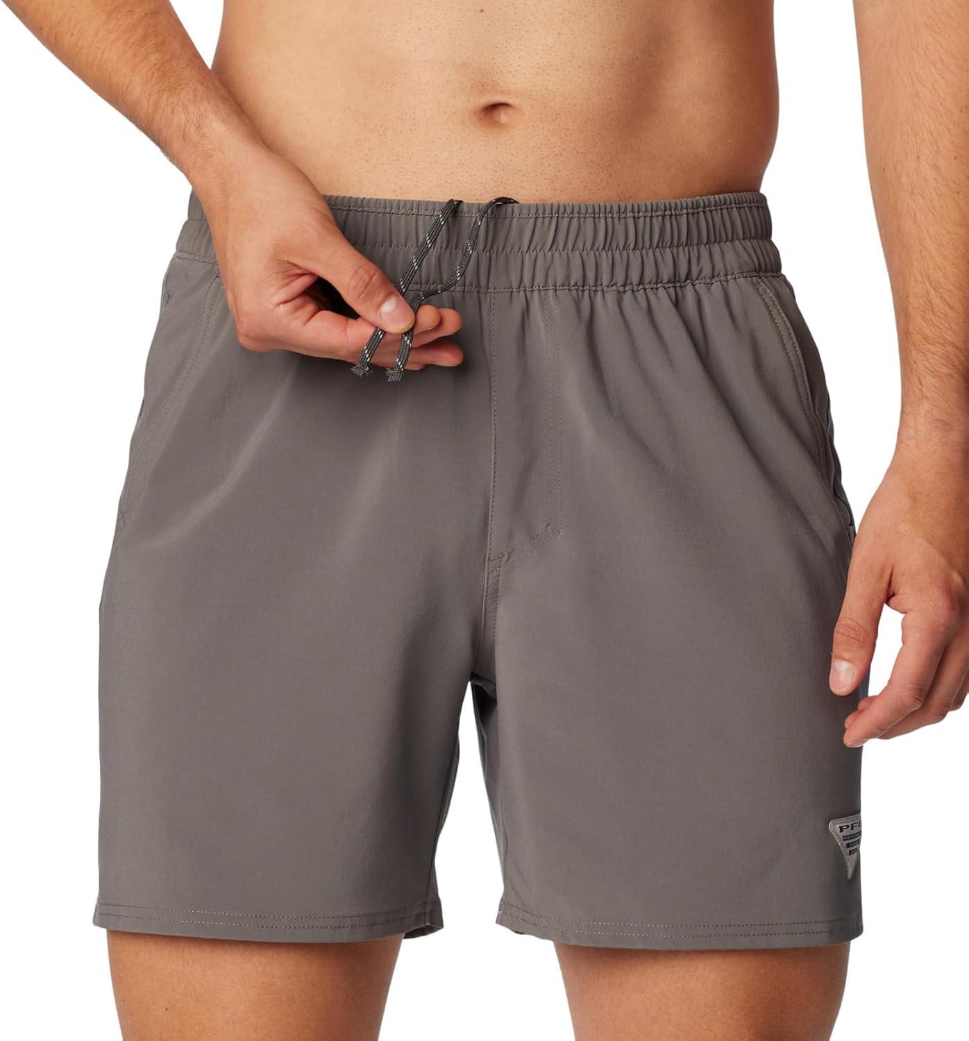 imageColumbia Mens PFG Terminal Roamer Stretch ShortCity Grey