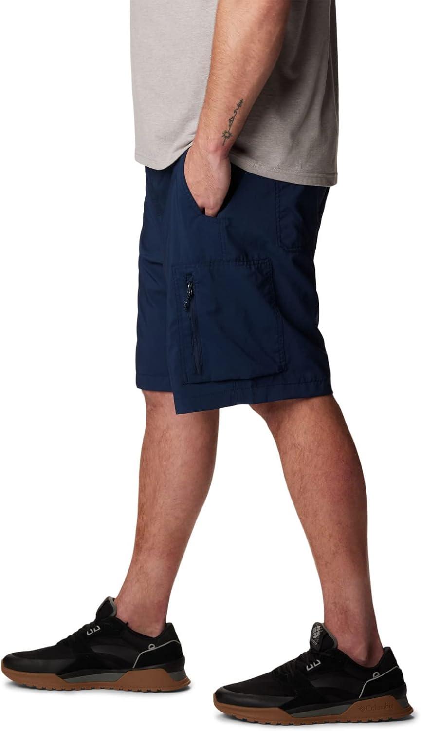imageColumbia Mens Silver Ridge Utility Cargo ShortCollegiate Navy