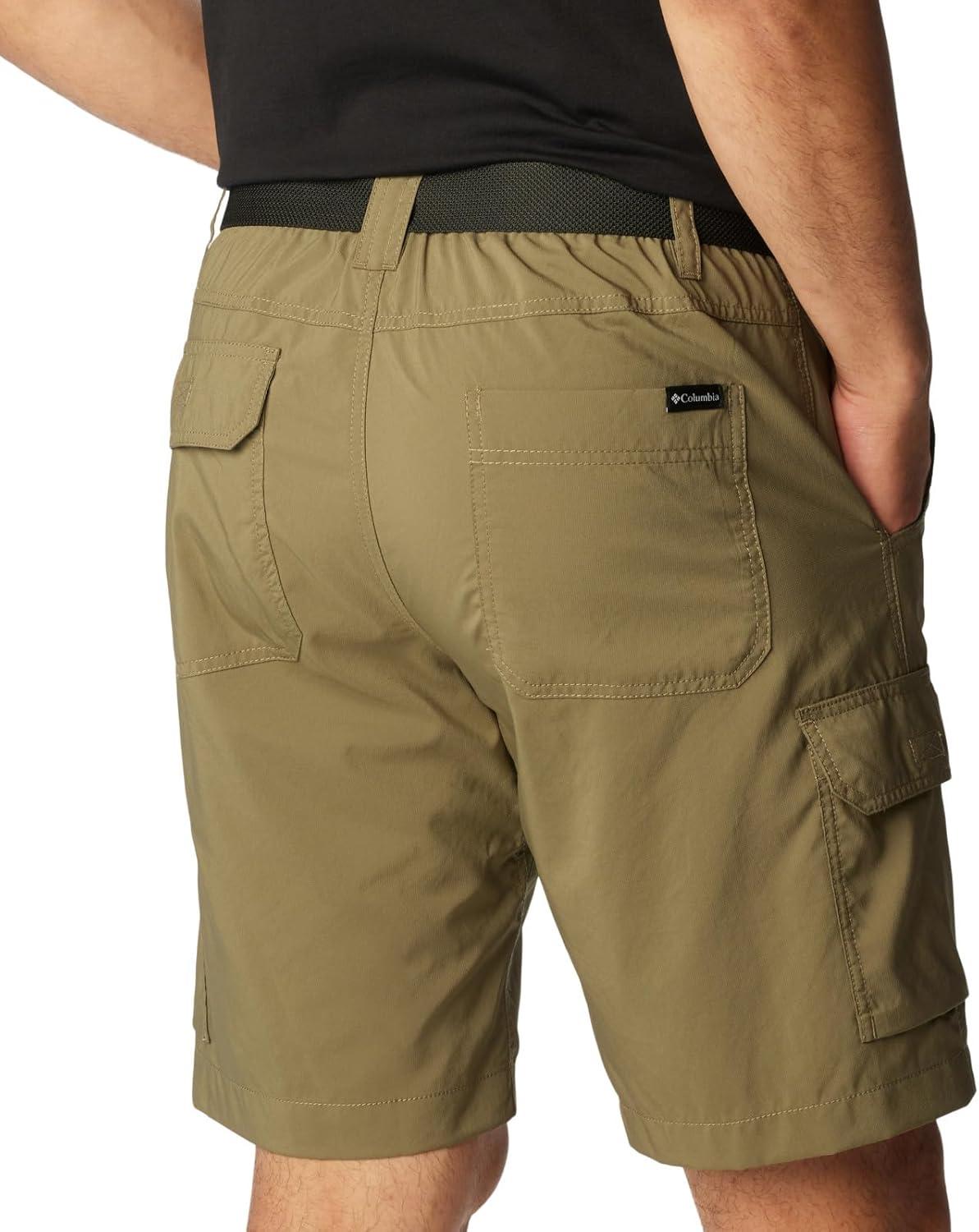 imageColumbia Mens Silver Ridge Utility Cargo ShortStone Green