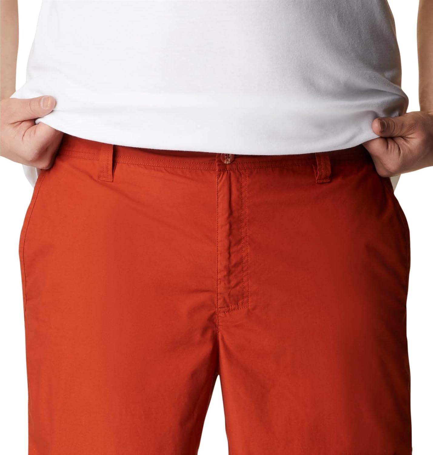 imageColumbia Mens Washed Out Short Cotton Classic FitDark Sienna